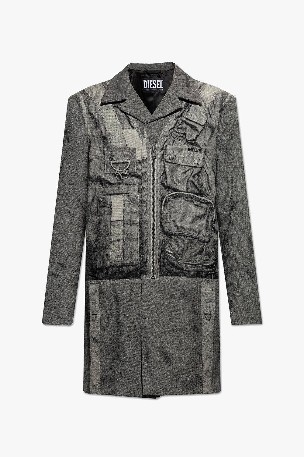 Diesel hot sale wool coat